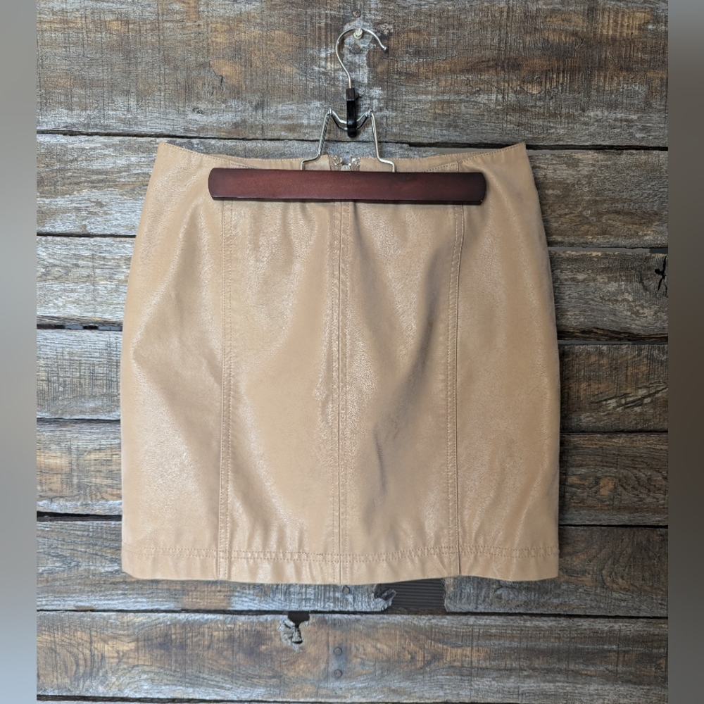 Free People Modern Femme Vegan Suede Mini Skirt